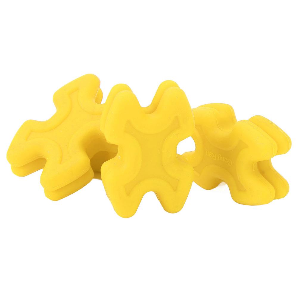 4 Stück Bogen Wurfarm Dämpfer Verschleißfest Gummi Reduzierend Geräusch Vibration Compound Bogen Wurfarm Stabilisator Schalldämpfer Gelb