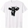 Funny Chicken Jockey Graphic T Shirt Unisex Women Cartoon Fashion Short Sleeve Tshirt Summer Casual 100 Cotton Oversized Tshirts