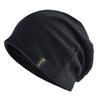 Chinese Style Cotton Blend Beanie Hat With Solid Color Design For Youth And Students