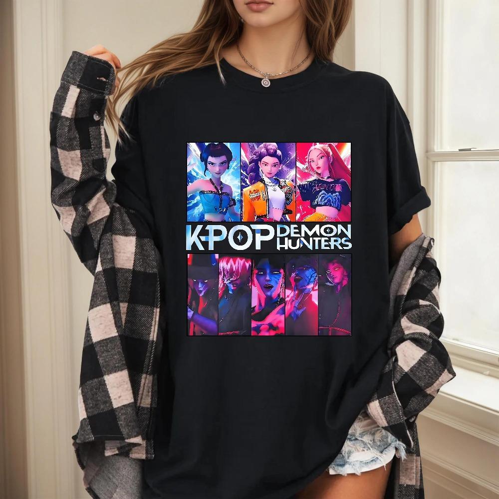 

Saja Boys Kpop Shirt Demon Hunters Kpop T-shirt Kpop Fan Merch Tiger Demon Hunter Tee Cool Gift Idea For Saja Boys Kpop Lovers L