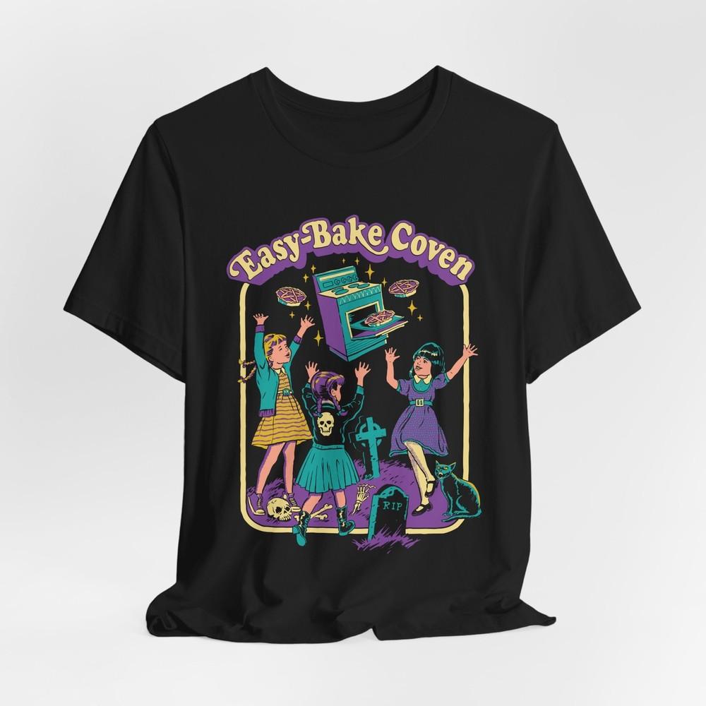 Vintage Style T Shirt, Easy Bake Coven Shirt, Funny Halloween Tee, Witch Unisex Unisex T-Shirt XXXL