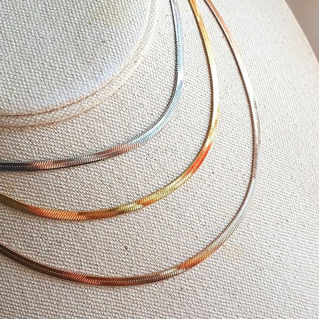 Women's Accessories Stainless Steel Snake Chain Necklace (Anti-Hypoallergenic)