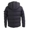 MONCLER MONTGENEVRE Wool Hooded Down Jacket Jacket 1 grayUsed