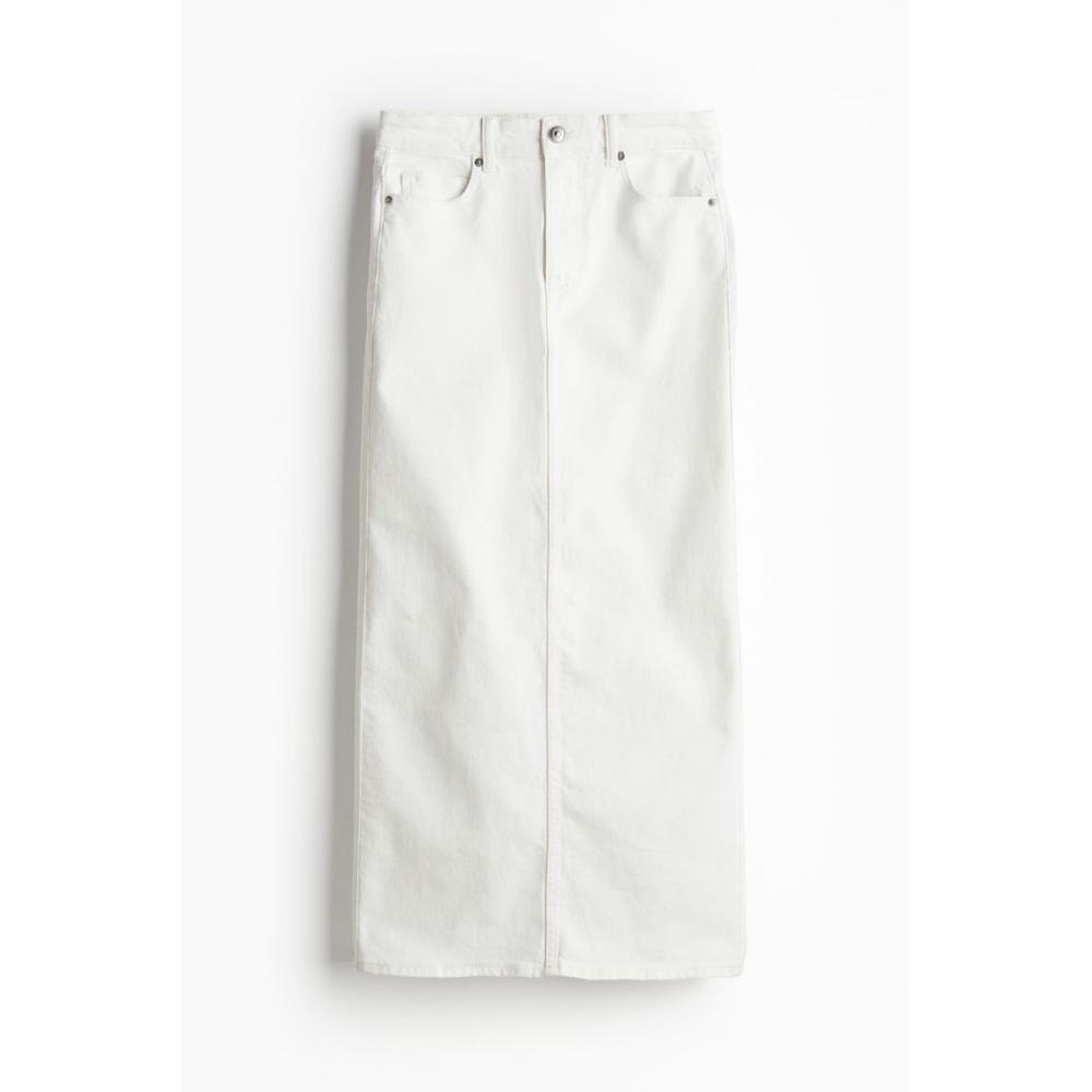 

Джинсовая юбка HM белая