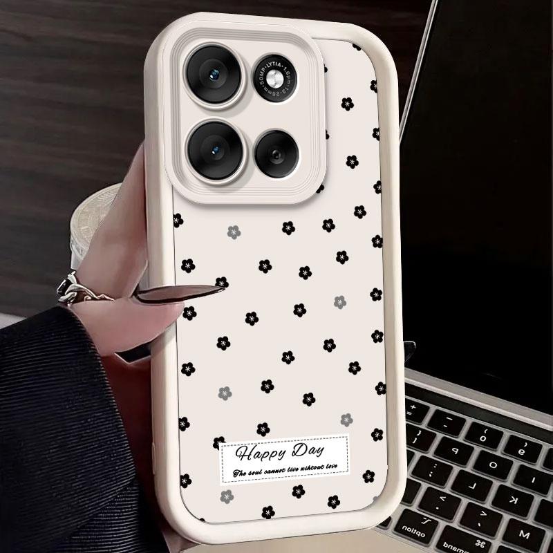 For Motorola Moto G86 G56 G 86 MotoG56 MotoG86 Case Anti Drop Butterfly Flower Phone Case Soft Silicone Candy Protect Cover