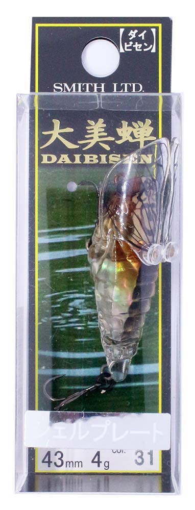 SMITH LTD Large Cicada Shell Haruzemi Short 43mm 4g #31 /