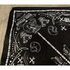 Used Vintage Ras Brown Bandana Tattoo Studio Yamada Ren Scarf Harley Motorcycle
