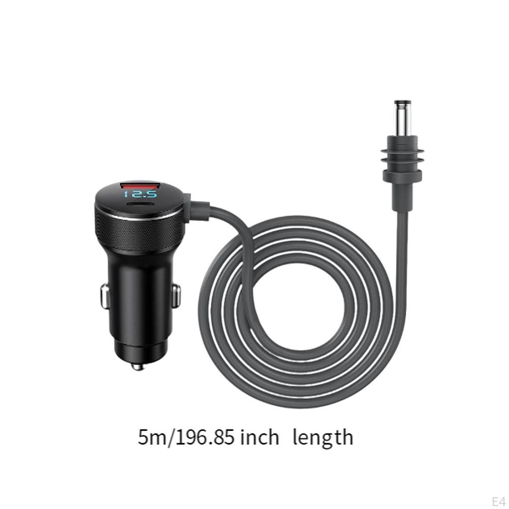 Mini Car DC Power Cable Boat Outdoor Safe Voltage Cord for Starlink