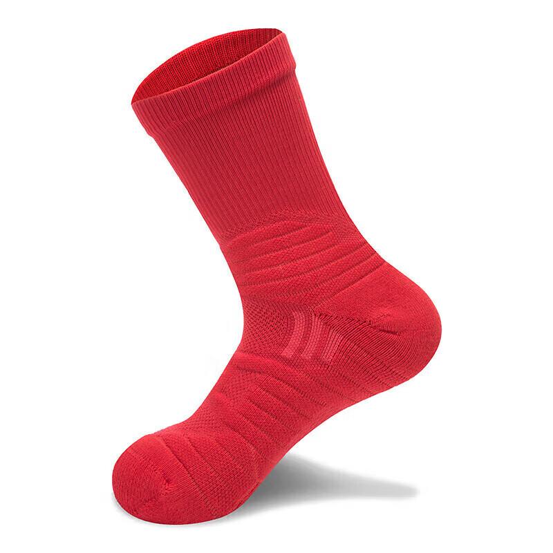 TFO 5th Generation Outdoor Socks Durable Shock-Absorbing Hiking Mountaineering Sports Running Socks 2902441 Men's Red