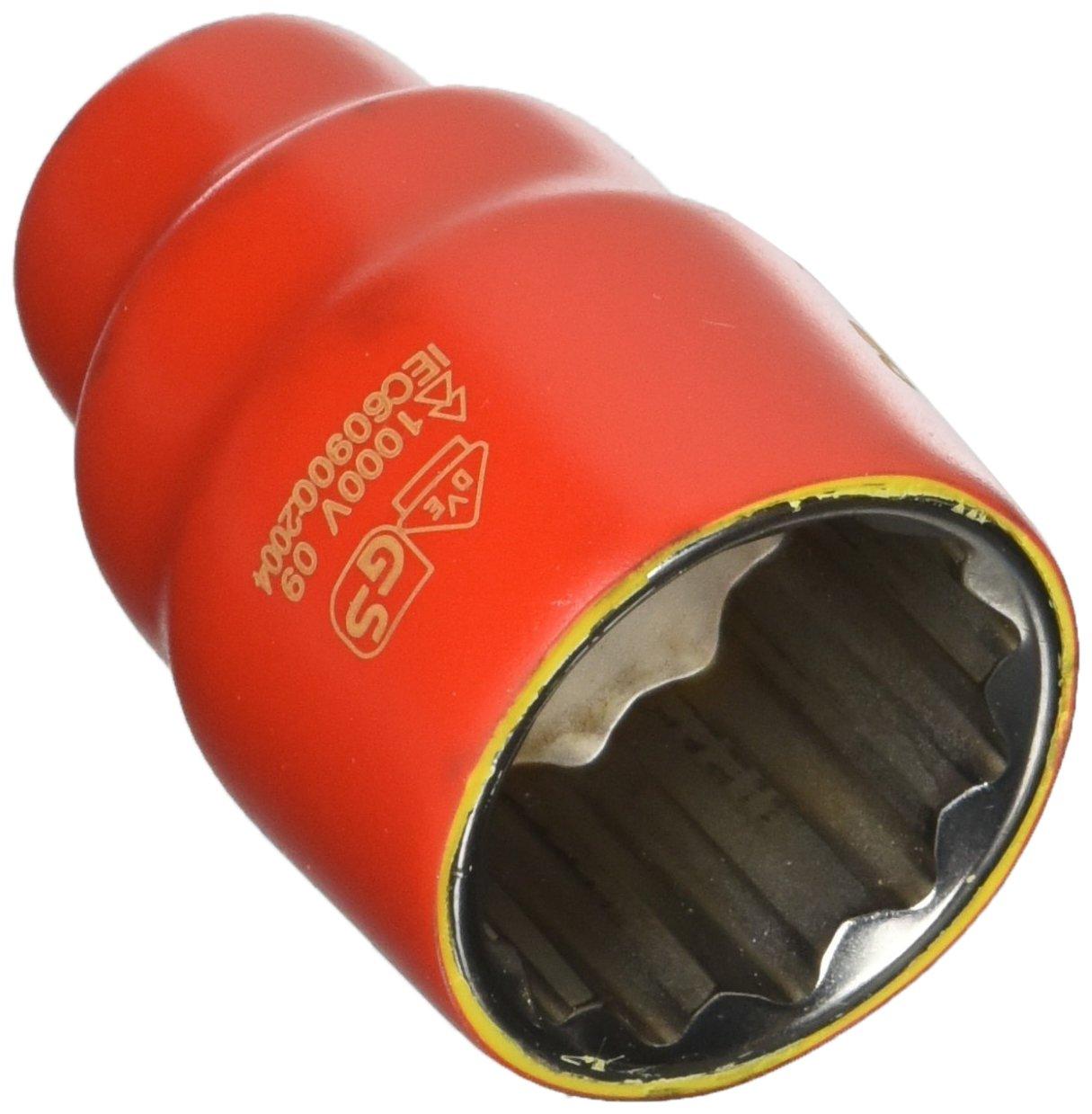 

BAHCO Insulated Socket, 1000V, 1/2 32mm, 7800DMV32