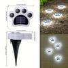 1pc Solar cat claw buried light outdoor waterproof outdoor courtyard garden layout Villa small yard decoration lawn light