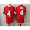 Men Women Rugby Jersey Custom Embroidered NFL Team Style Sport Shirt Bamboo Fiber Breathable Casual Athletic Top