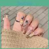 Handmade Ocean Style New In Pearl Love Diamond Removable Nail Art Slice Cute Sweetheart Icy Transparent