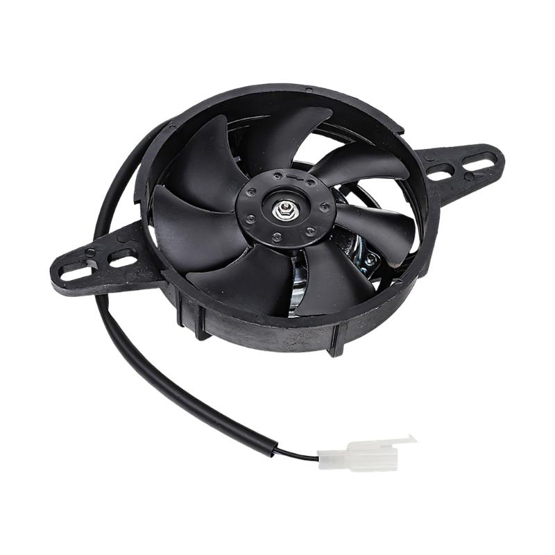 Motorcycle Oil-Cooling Fan Assembly for 150Cc 200Cc 250Cc Small Bikes and Utility Vehicles, Mounting Ears and Cooling Support for Hill Climbing