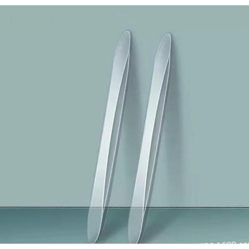 Invisible Car Door Anti-collision Strips, Rearview Mirror Protection for Car Stickers, Rubber Strips for Preventing Collision Scratches and Scrapes. 2pcs