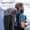 Handheld Turbo Fan: 100-Speed Stepless Adjustment with Digital Display for Portable Cooling