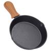 Cast Iron Skillets Healthy Easily Clean Wear Resistant Drop Proof Cast Iron Pan with Handle Cover Fo