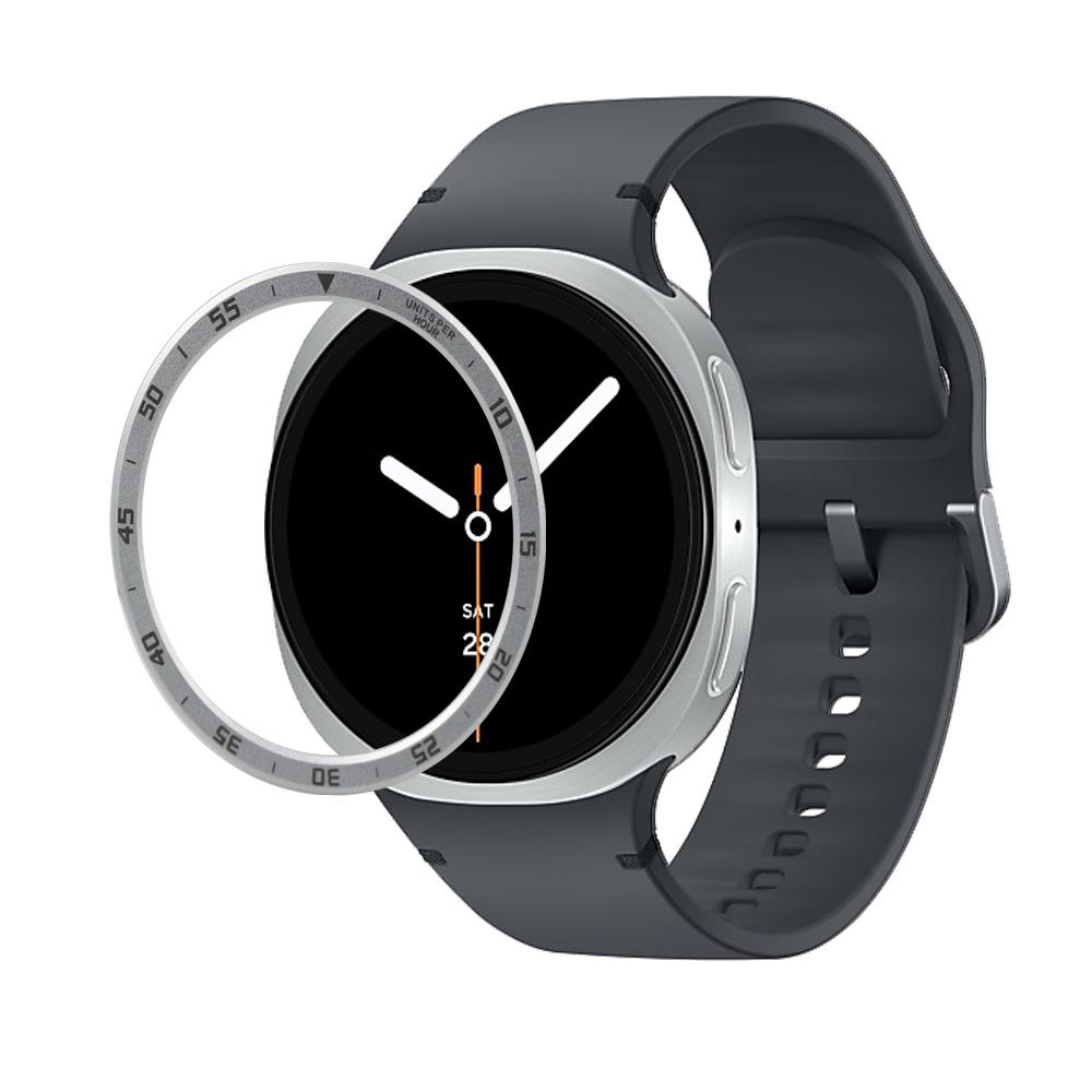 Samsung Galaxy Watch8 Bezel z brylantami dla S3: Metalowy pierścień do 42mm, 46mm, 40mm, 44mm.
