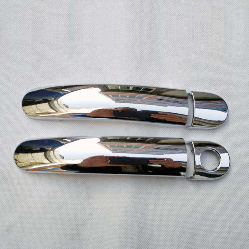 Cache-poignée de porte chromé pour Seat Ibiza 6l 6j Mk3 Mk4 Style de voiture Accessoires automobiles Plastique ABS