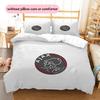 AFC Ajax Pattern Bedding Quilt Set  Home Decoration  Gift (1 * Duvet Cover + 2 * Pillowcase  Without Core)