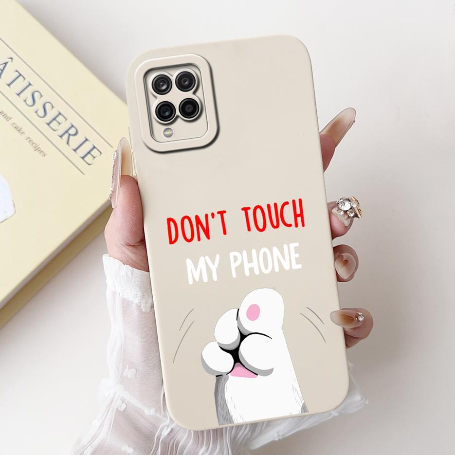 For Samsung Galaxy A22 4G Case SM-A225F Cute Panda Cartoon Cover Shockproof Phone Case For Samsung A22 A 22 5G A226B Soft Fundas