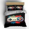 Retro Game Controller Bedding Bedding Duvet Cover Set Duvet Cover Pillowcases (1 * Duvet Cover 2 * Pillowcases, Without Duvet Insert)