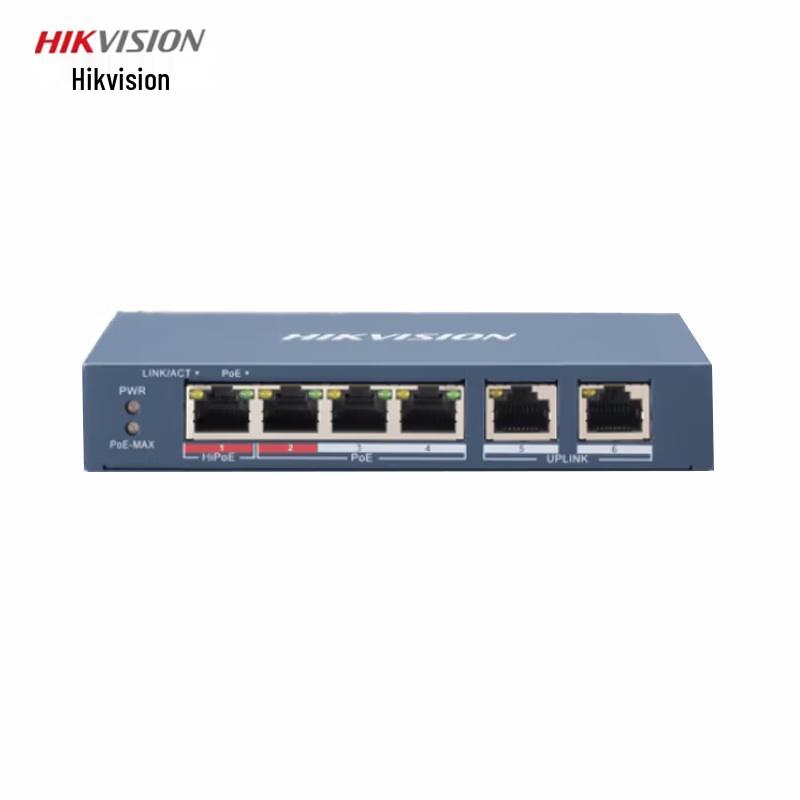 

Hikvision DS-3E0106HP-E Hi-PoE Switch