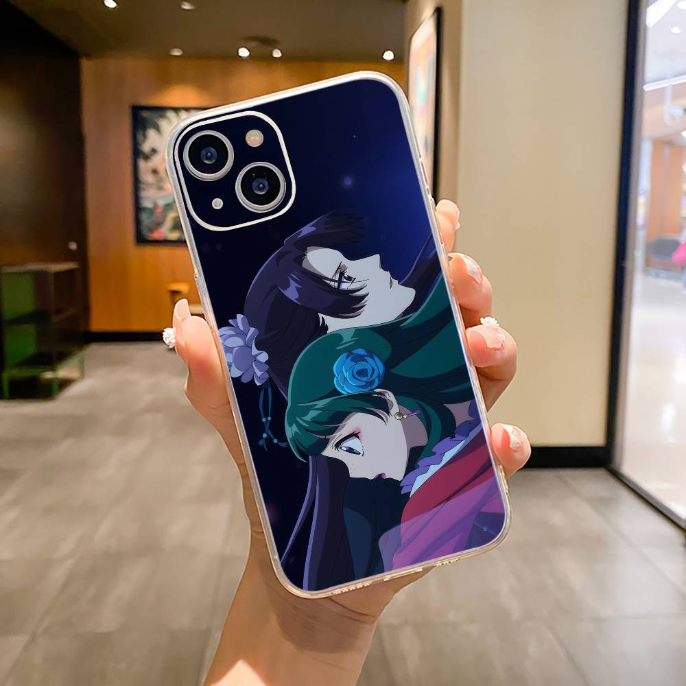 The Apothecary Diaries-Maomao-Jinshi Phone Case For iPhone17,16,15,14,13,12,Pro Max,XS Soft Silicone Transparent Cover
