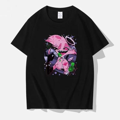 T-Shirt Herren O-Ausschnitt Baumwolle T-Shirts Anime Kurzarm T-Shirts Neue Kleidung