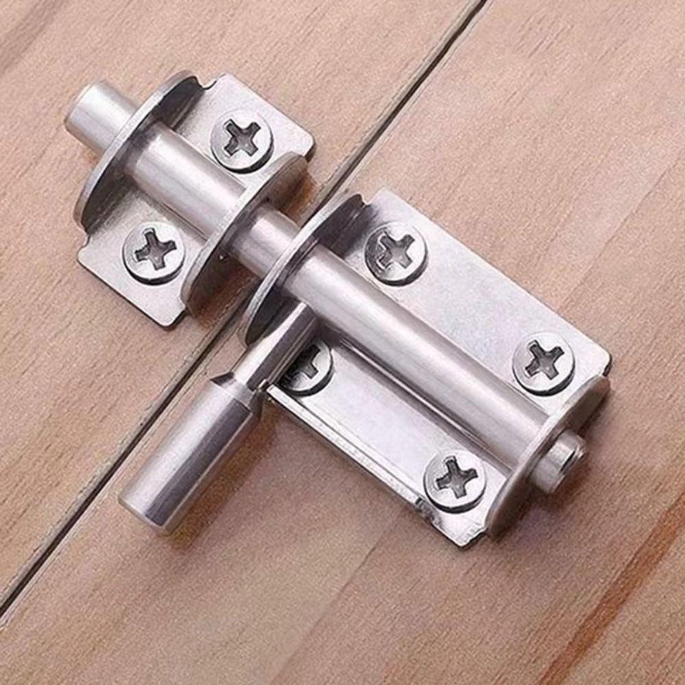 Anti-theft Door Locks Sliding Toilet Door Lock High Quality Pet Cage Latch  Home Hardware