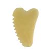 Heart-shaped Xiuyan Jade Gua Sha Board for Face and Eyes - Universal Beauty Tool