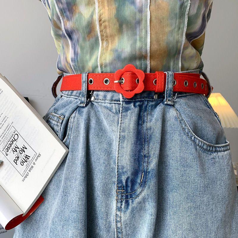 

Стильный ремень с дизайном сердца для женщин, современный летний аксессуар для джинсов StyleT