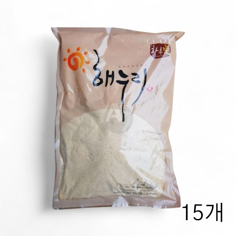 Haenuri Food Peanut Powder Peanut Powder 1kg X 15 pcs Shaved Ice Ingredients 1 pcs