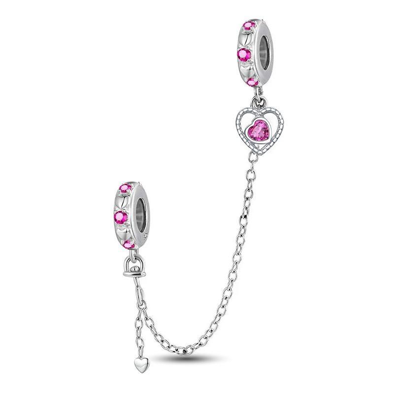 Fit Pan Original Bracelets Flower Family Pink Cake Star Love Heart Series Copper Charms Beads Diy Birthday Jewelry Gift