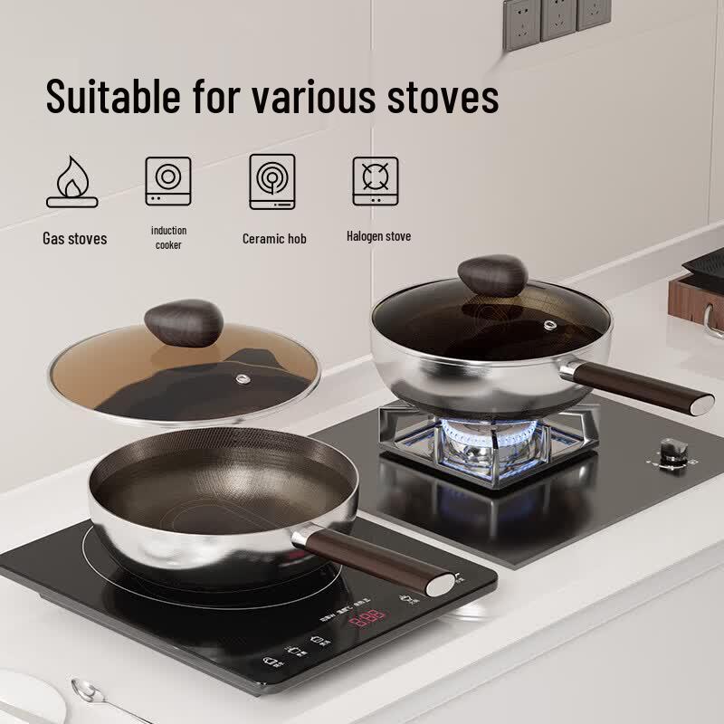 Velosan Pebble Titanium Stir-fry Wok