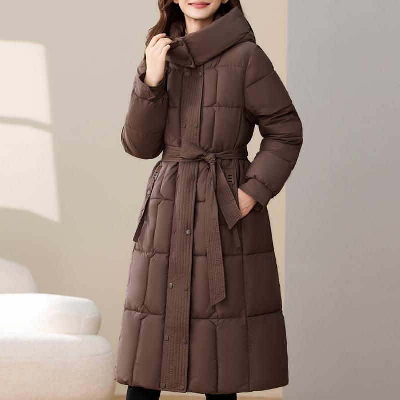 Fashion Women's Winter Long Parkas Hooded Loose Warm Coats Thick Women Jackets
