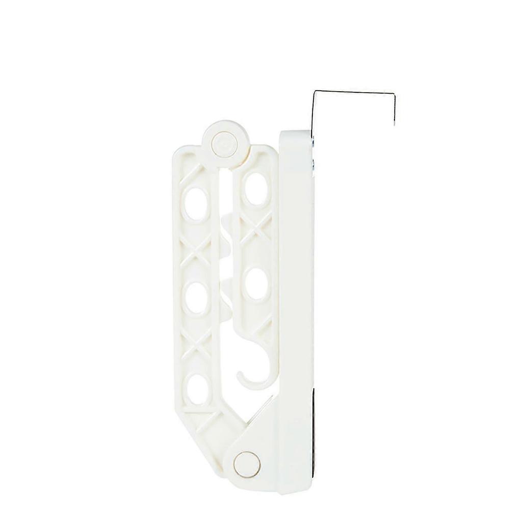Portable Foldable Over-the-Door Drying Rack, ABS Space-Saving Hanger for Clothes Socks Towels, No Tools Needed