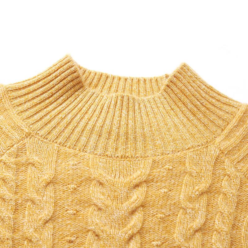 Komom Boka Women's Half-High Collar Cashmere Sweater