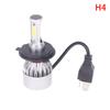 1Pc Car Bright H4 H7 H1 H3 Led Front Fogs Lights Lamps Beads 8000Lm Cob Chips With Cooling Fan Longer Lifespan
