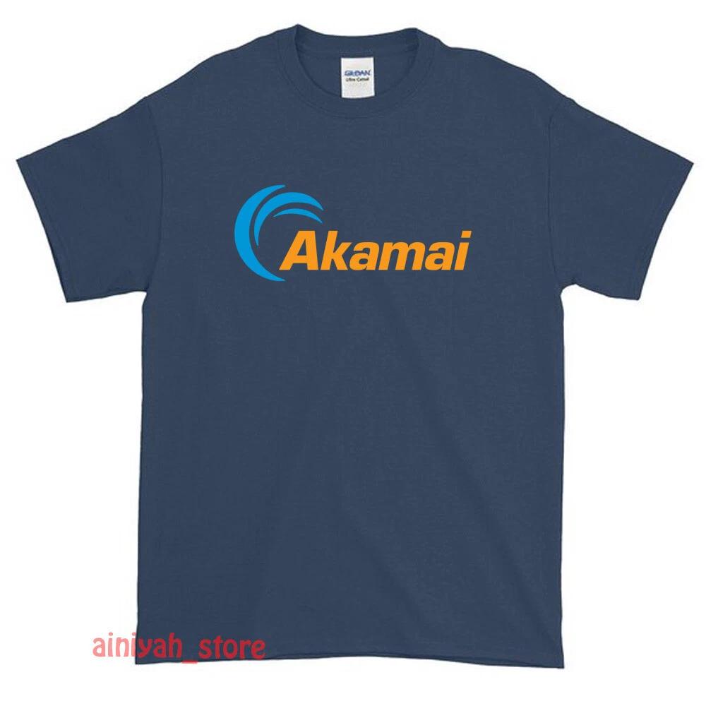 New Akamai Logo Men s Funny T shirt USA Size S-XXL S