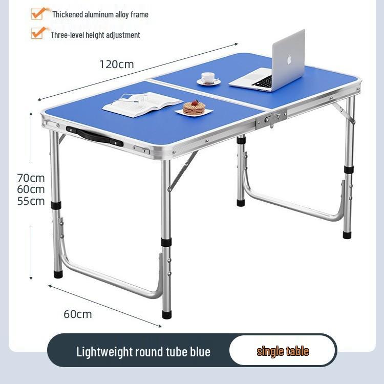 Aluminum Alloy Portable Folding Table and Chairs for Outdoor Market Promotions