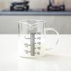 Heat-Resistant Borosilicate Glass Measuring Cup with Scale