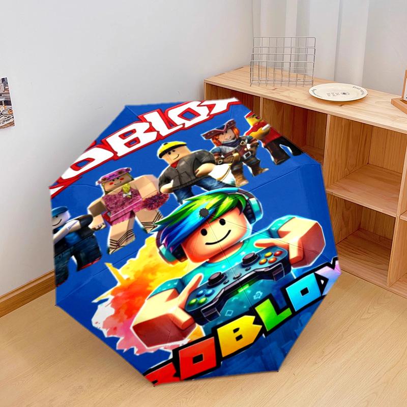 Roblox Quest Automatic Umbrella - Suitable Travel Outdoor Portable Umbrella Birthday Gift Daily Essentials