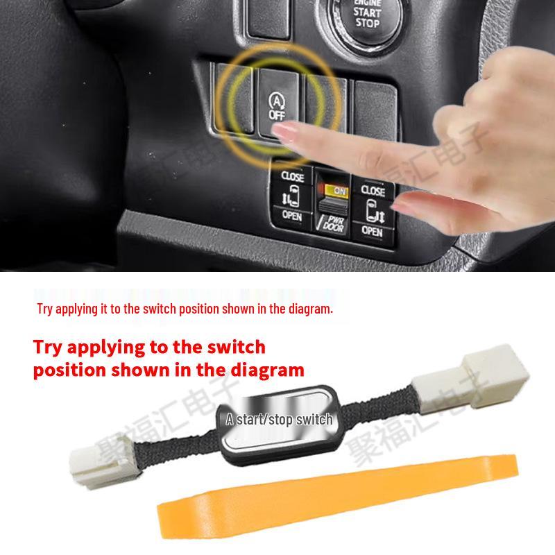 Toyota Noah 80 Series (2015-2020) Start-Stop Eliminator with Small Rocker Switch