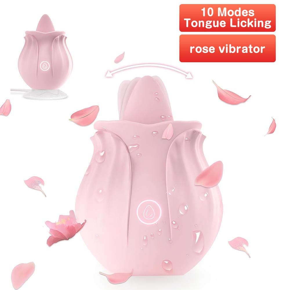 Rose Vibrator Adult Supplies Dildo Adult Female Sexy Toys for Play Sex Toys Sexshop Penis Real Doll Sex Masturbation Vibrator