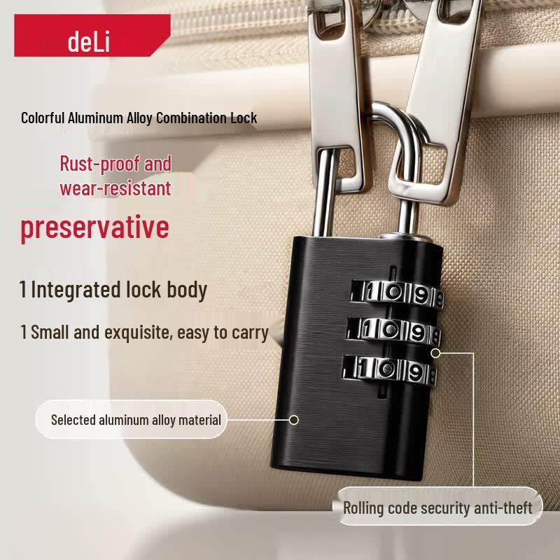 Deli Security Padlocks черный