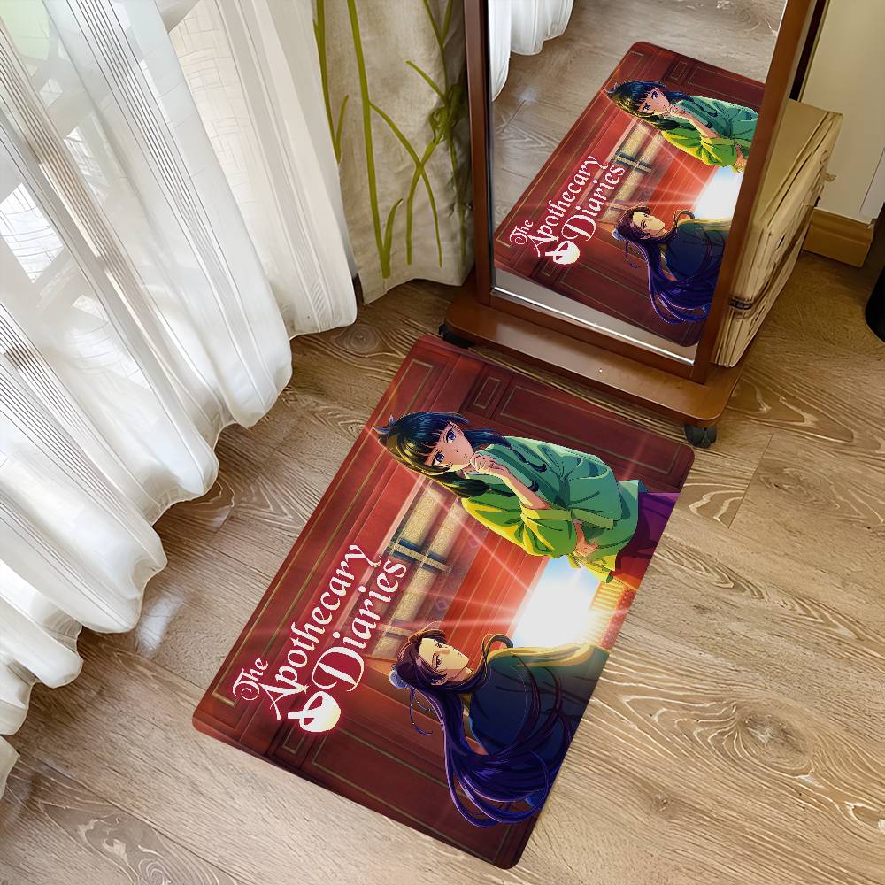 

Maomao Jinshi A-Apothecary Diaries Bathroom Mat Anti-slip Absorb Water Long Strip Cushion Bedroon Mat Hotel Decor Mat 40x60cm