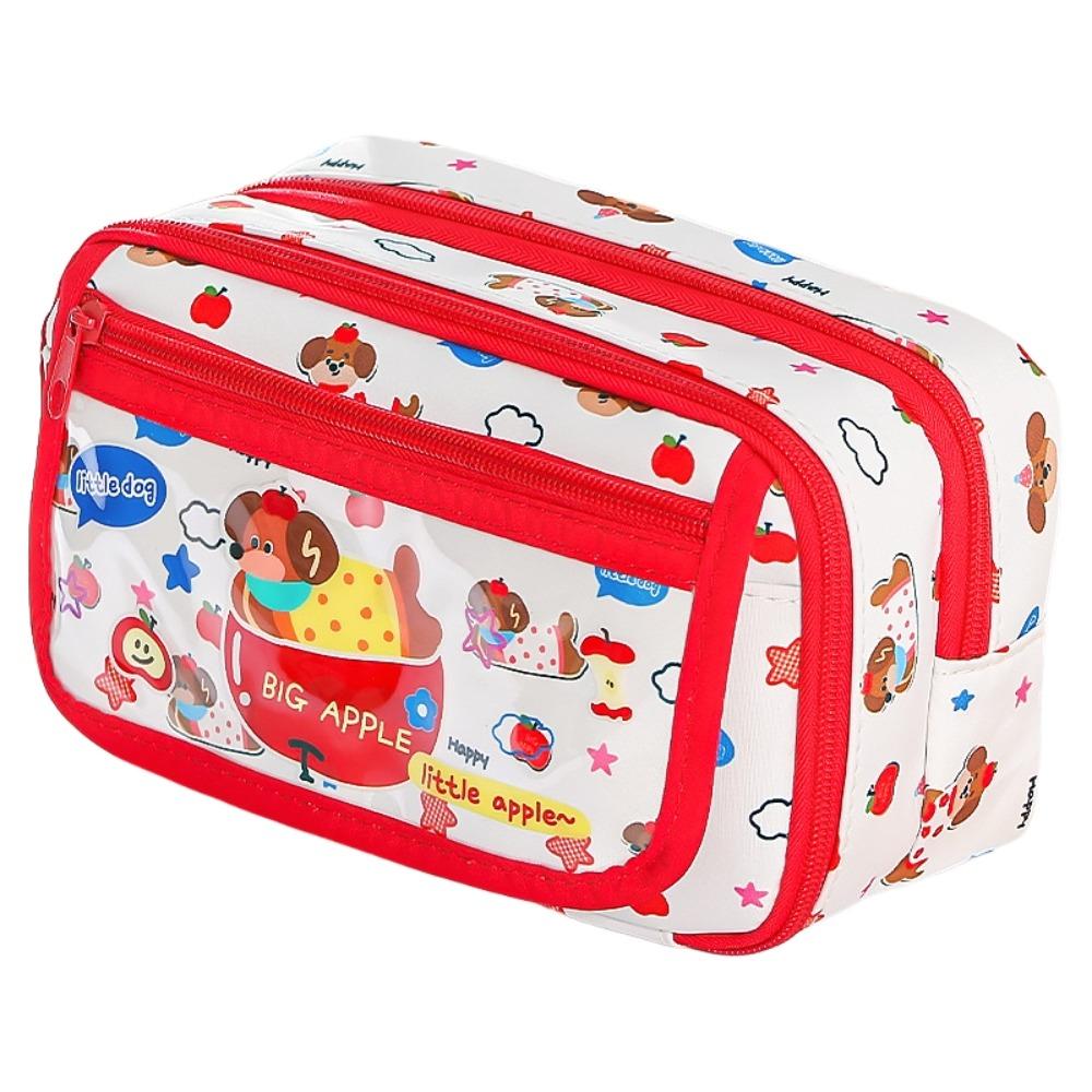 Large Capacity Stationery Storage Bag Cosmetics Storage Pen Pencil Case  Student