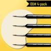 Mali G1220 Wolf Hair Liner Brush for Watercolor, Gouache, Chinese Painting, Nail Art, Oil Painting, and Line Drawing.