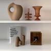 Tai Life Earth-Tone Ceramic Ornaments for Desk, Bookshelf, or Entryway - Luxurious, Soft Furnishings with a High-End Feel